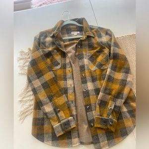 Flannel button up